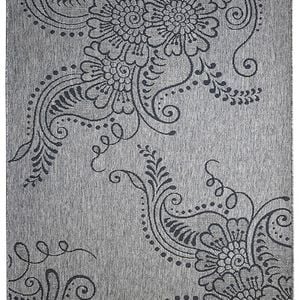 Long Island 2902 J48h 200x290 Brown Black Rug