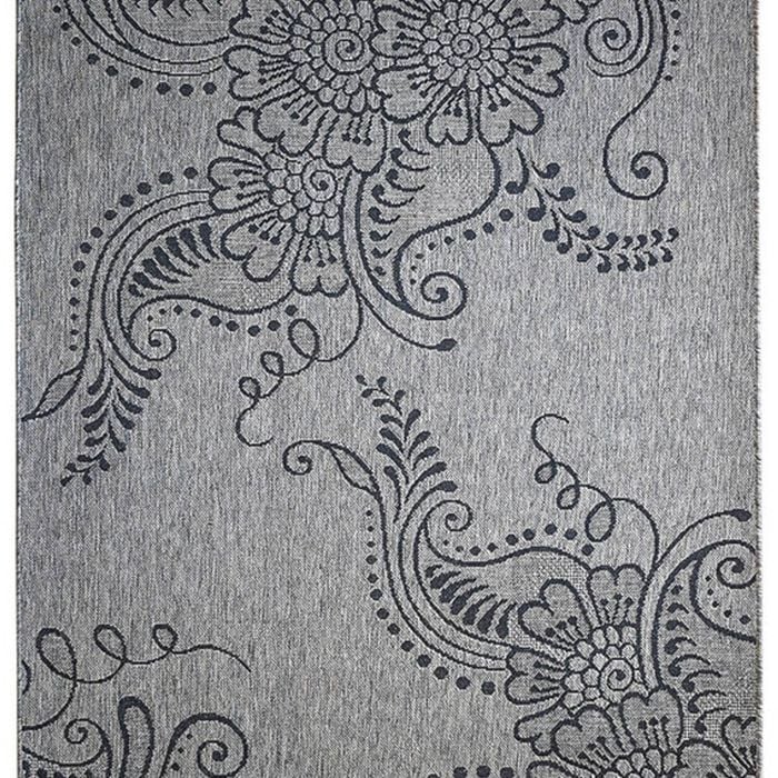Long Island 2902 J48h 200x290 Brown Black Rug