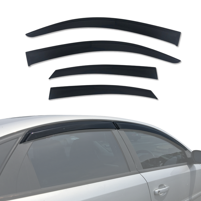 AUSGO Weather Shields For Holden Vectra Sedan 2002-2008 Weathershields Window Visors Wind Deflectors