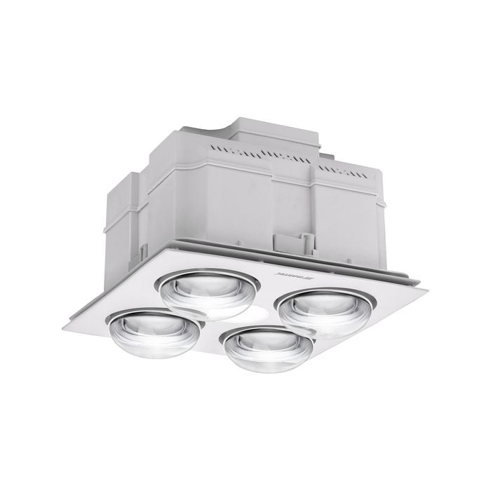Martec 45W Forme 4 3-in-1 Bathroom Heater, Exhaust Fan And LED