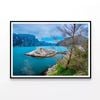 View to Lysefjord in Norway  Print 100% Australian Made 120x90cm  (Poster)