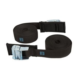 Decathlon - Wide Self-locking Straps (x2) 4.5m - One Size
