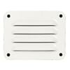 Haron 100 x 75mm White Aluminium Pressed Wall Vent