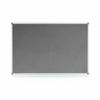 Corporate Felt Pinboard Aluminium Frame 900x600mm Grey