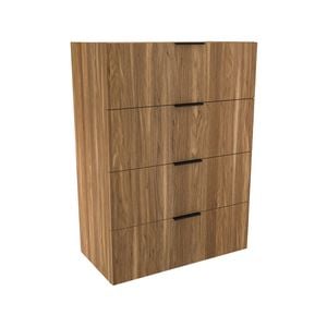 Lugna 1024 x 750 x 380mm Cove 4 Drawer Storage Cabinet