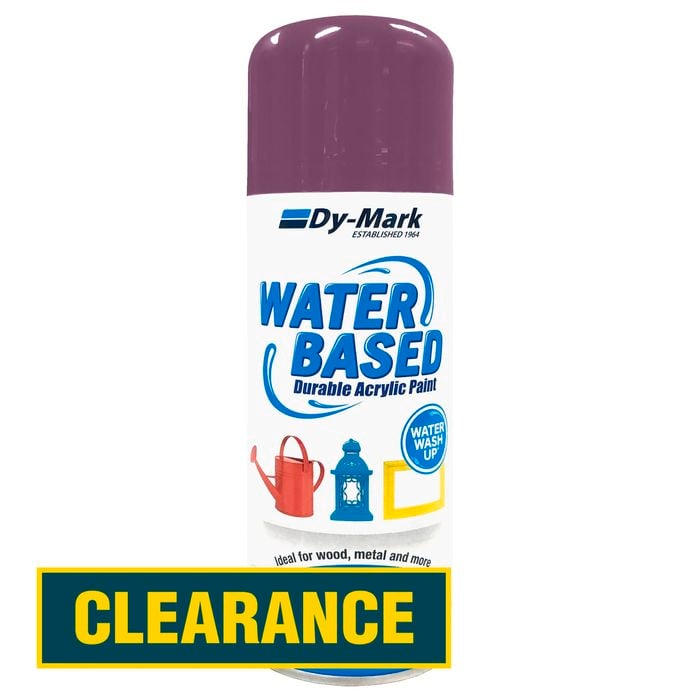 Dy-Mark 300g Water Based Gloss Electric Purple Acrylic Spray Paint