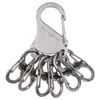 Nite Ize Stainless Steel KeyRack Locker With Six MicroLock S-Biners