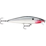 8cm Rapala Flat Rap Floating Shallow Diving Fishing Lure - Chrome