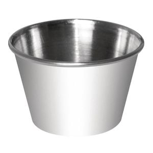 Olympia Dipping Pot Stainless Steel 12 Pack 230ml Commercial Tableware Restaurant Sauce Cup Condiment Dish