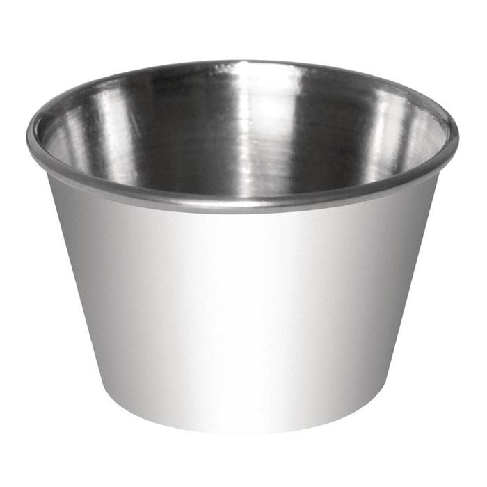 Olympia Dipping Pot Stainless Steel 12 Pack 230ml Commercial Tableware Restaurant Sauce Cup Condiment Dish