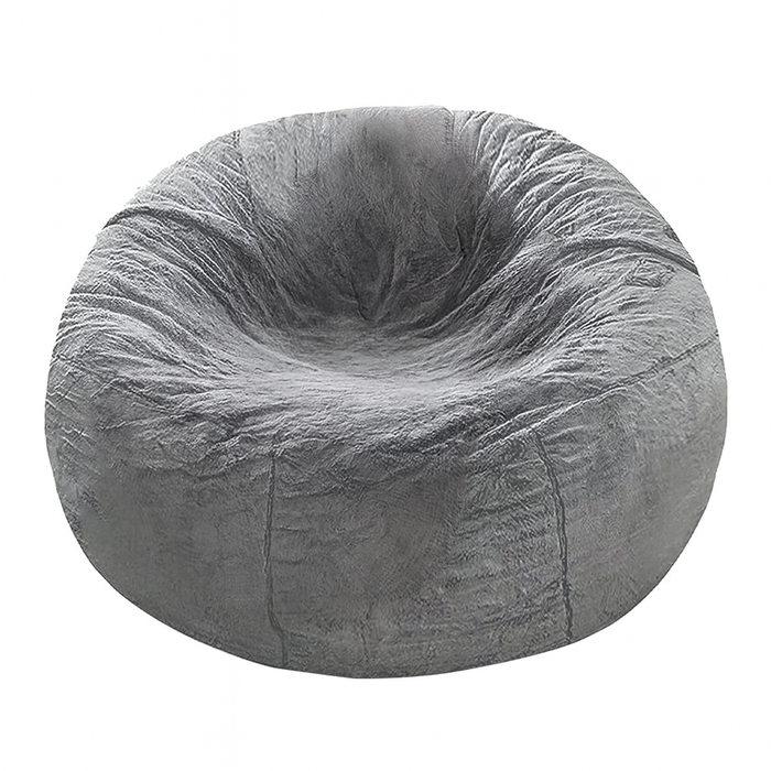 Bean Bag Cover Soft Fluffy Lazy Lounger Protector