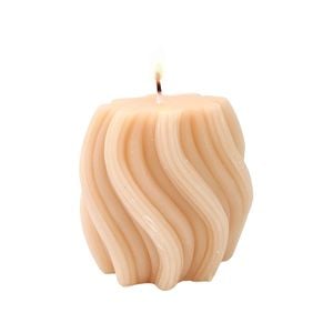 Urban Swirl 8cm Vanilla Scented Candle Home Fragrance - Honey