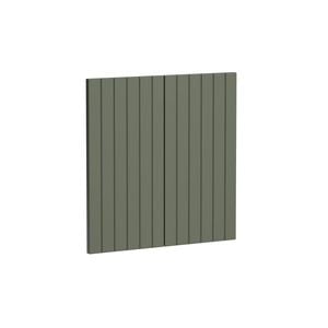 Kaboodle 600mm Saltbush V-Groove Rangehood Doors - 2 Pack