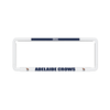 1x OFFICIAL AFL ADELAIDE CROWS Car Number Plate Frame Cover Surround NEW Design
