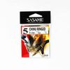 Sasame F721 Chinu Ringed Gold Colour Offset Fishing Hook 5