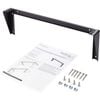 StarTech.com 1U 19in Steel Vertical Wall Mount Equipment Rack Bracket - 56.70 kg Load Capacity - 1