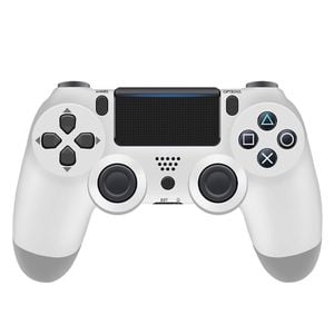 Catzon Dualshock 4 Wireless Controller Compatible with PlayStation 4-White
