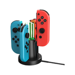Orotec Joy-con 4-in-1 Charging & Docking Station For Nintendo Switch, Black