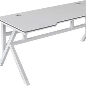 Relaxio Ergonomic Gaming Desk Computer Desk K-Shaped Table Office Desk