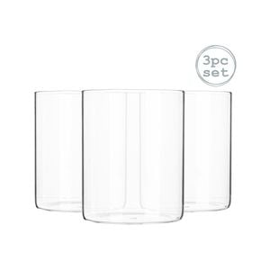 Argon Tableware 3 Piece Minimalistic Storage Jar Set - Round - 750ml