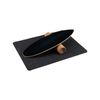 Costway Wood Balance Board Trainer w/Felt Mat Yoga Exercise