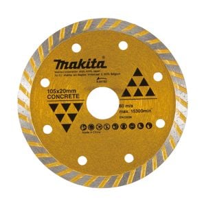 Makita 105mm Diamond Blade Turbo Rim Economy A-84193