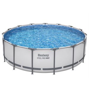 Bestway 4.57 x 1.22m Steel Pro MAX Round Above Ground Pool Set