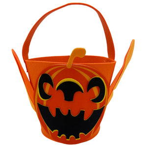 Disney Halloween Stitch Pumpkin Head Trick Or Treat Basket
