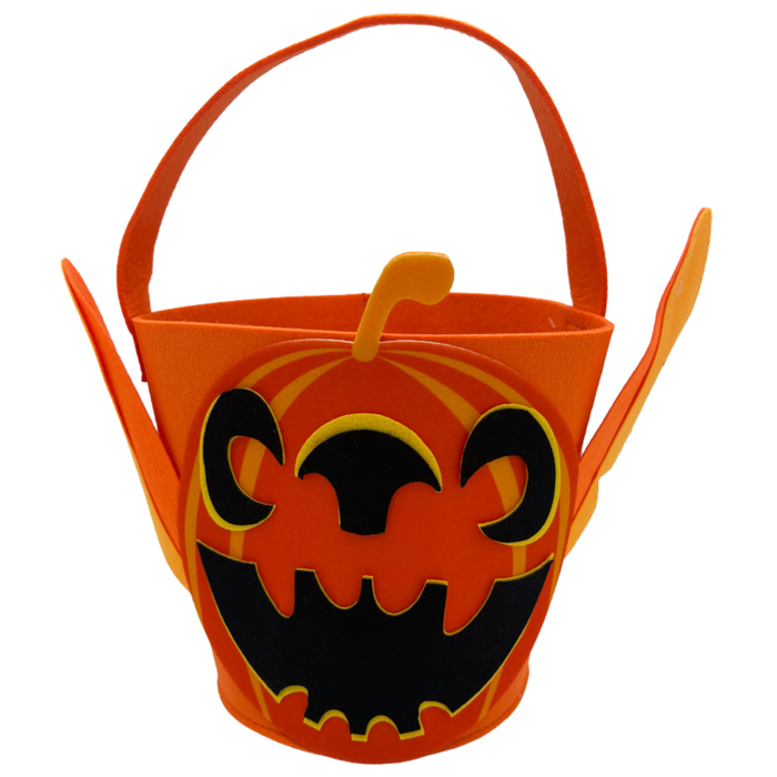 Disney Halloween Stitch Pumpkin Head Trick Or Treat Basket
