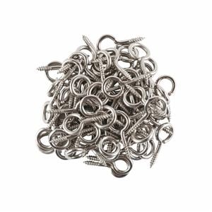 Everhang 7mm Screw Eye Hook - 100 Pack