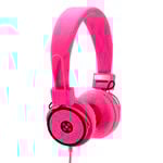Moki Hyper On The Go Portable Foldable Headphones - Pink