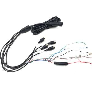 Elinz Power Harness for M7SPLTN Monitor 12V 24V 4 AV Input Truck Caravan - M7SPLTN