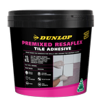 Dunlop 15kg Premixed Resaflex Wall and Floor Adhesive
