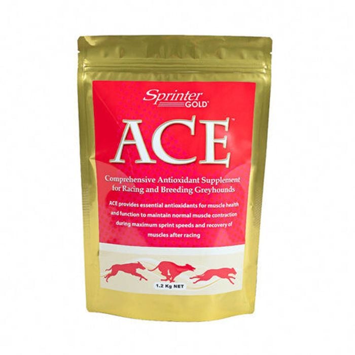 Sprinter Gold Ace Antioxidant Formula Greyhound Supplement 1.2kg