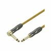 SWAMP TRG Series Braided Guitar Lead - Orange Tweed - 3m