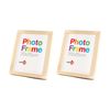 2x Unigift Photo & Artwork Wooden Frame 20x25cm/8x10" Home Office Decor Natural