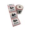 NLP Warning Label UN3481 - 111X126 Label White with Red and Black Print - Single rolls