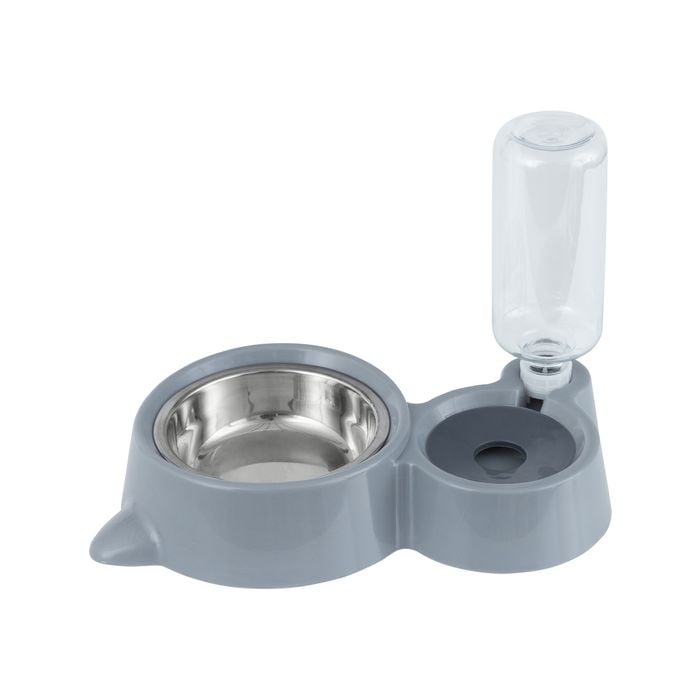 Happy Tails Pet Water Dispenser And Food Bowl