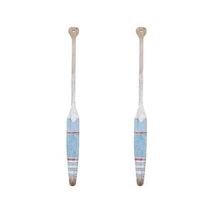 2PK Lavida Oar Rustic Medium Home/Office Decor 99x8cm - Blue/White