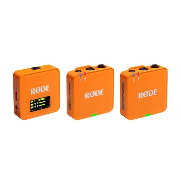 Rode Wireless GO (Gen 3) - Orange - Bunnings Australia