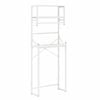 Costway Storage Rack Cabinet Open Shelf W/hooks Organizer