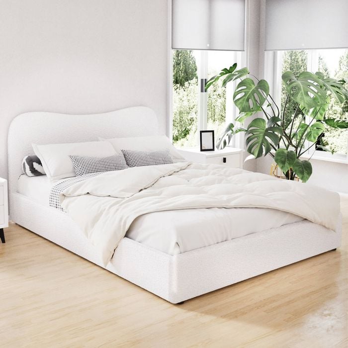 Artiss Bed Frame Double Size Boucle DARA