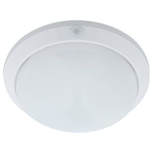 Arlec White DIY LED Oyster Sensor Light