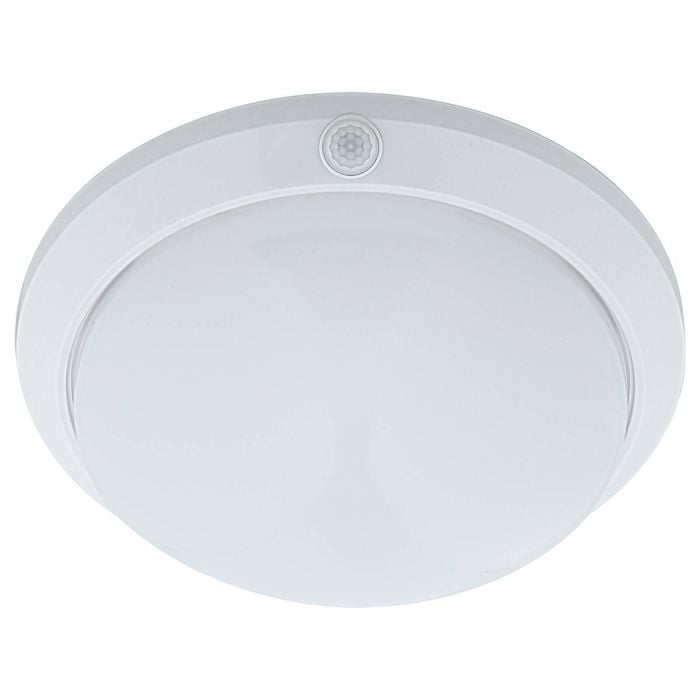 Arlec White DIY LED Oyster Sensor Light