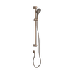 Nero Mecca Care 32mm Grab Rail And Adjustable Shower Rail Set 900mm Brushed Bronze