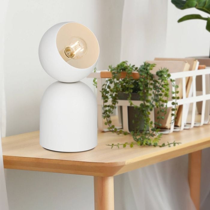 Mercator White Chiara Table Lamp 