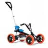 Berg Buzzy Nitro Kids/Children's Pedal Go Kart 2-in-1 Orange/Blue 2-5y