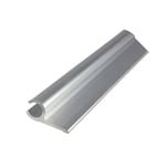 Metal Mate 27.95 x 12.7 x 1.7mm 1m Aluminium Section Sail Track - Silver