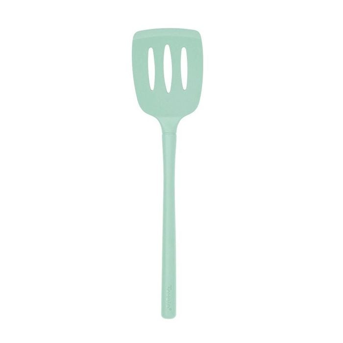 Tovolo Flex Core Silicone Slotted Turner Light Aqua
