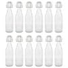 Argon Tableware Glass Bottles with Swing Top - 520ml - Pack of 12